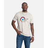 Ben Sherman Mens Sneaky Target Sustained Grey T-Shirt