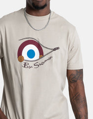 Ben Sherman Mens Sneaky Target Sustained Grey T-Shirt