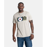 Ben Sherman Mens Knock Out Sustained Grey T-Shirt