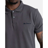 Ben shermen Ben Polo Ss Charcoal