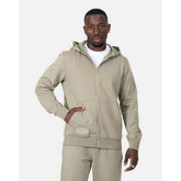Fade Essential Mens Track Jacket In Taupe