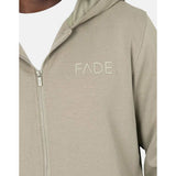 Fade Essential Mens Track Jacket In Taupe