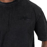 Fade Mens Signature Washed Boxy Fit T-Shirt In Black
