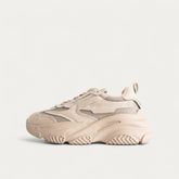 La Her Womens FD-20 Sneakers In Beige