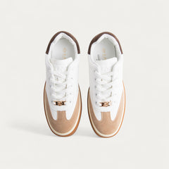 La Her Womens FD-24 Sneakers In White