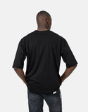 Les Hommes Mens Overoutline T-Shirt In Black