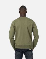 Les Hommes Mens Font Sweatshirt In Green