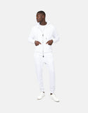 Les Hommes Mens Jogger Sweatpants In White