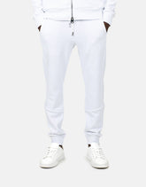 Les Hommes Mens Jogger Sweatpants In White