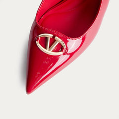 La Her Womens GSP-13 Heels In Red