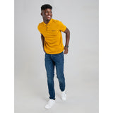 Ben Sherman Mens Golfer In Banana