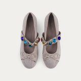 La Her Womens Pumps In Grey