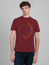 Ben Sherman W76122 Swirl Target Tee Shirt Berry