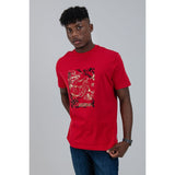 Ben Sherman W78234 Expolded Scooter Foil Print Tee Red