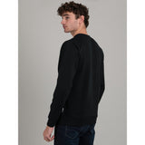 Ben Sherman Wbsc05 Mens Target Crew Sweater Black
