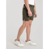 Ben Sherman Mens Chino Shorts In Olive