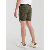 Ben Sherman Mens Straight Fit Chino Shorts In Olive