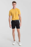 Ben Sherman Mens Straight Fit Chino Shorts In Black