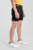 Ben Sherman Mens Straight Fit Chino Shorts In Black
