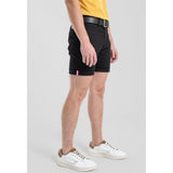 Ben Sherman Mens Straight Fit Chino Shorts In Black