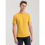 Ben Sherman Ecn003 Entry Tar Print Crew Neck Dijon