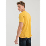 Ben Sherman Ecn003 Entry Tar Print Crew Neck Dijon