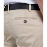 Ben Sherman Mens Straight Fut Chino Shorts In Sandstone