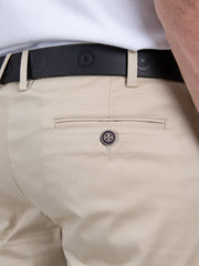 Ben Sherman Mens Straight Fut Chino Shorts In Sandstone