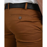 Ben Sherman Mens Straight Fut Chino Shorts In Walnut