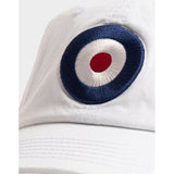 Ben Sherman Mens Bs Target White Cap