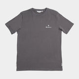 Ben Sherman Ecn003 Entry Tar Print Crew Neck Charcoal