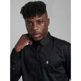 Ben Sherman Mens Long Sleeves Target Shirt In Black