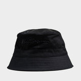 Ben Sherman Plastisol Deepy Black Bucket Hat