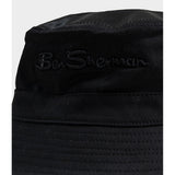 Ben Sherman Plastisol Deepy Black Bucket Hat