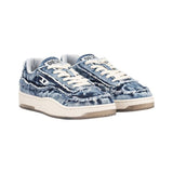 Diesel Mens S Tracker Low Sneakers In Light Blue