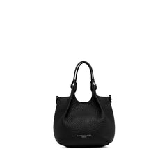 Gianni Chiarini Leather Handbag Bs-9718-Rngdbl Black