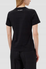 Karl Lagerfeld Womens T-Shirt In Black