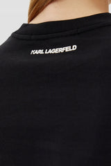 Karl Lagerfeld Womens T-Shirt In Black
