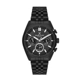 Daniel Klein Gents Stainless Steel Watch In Black