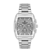 Daniel Klein Mens Chrono Watch In Silver Grey