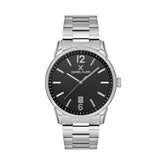 Daniel Klein Gent Black And Silver Watch