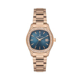Daniel Klein Blue Dial Watch For Women