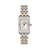 Daniel Klein Womens Watch In Silver & Rose Gold