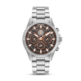 Police Defender Watch Brown Dial