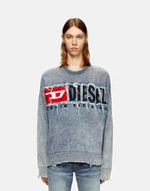 Diesel Mens Fronzi Knitwear In Blue
