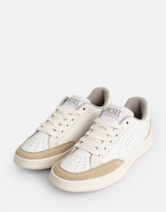 Diesel Mens S-Dakota Low Sneakers In Cream