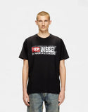 Diesel Mens T-Norm-T6 Regular T-Shirt In Black
