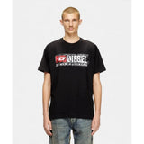 Diesel Mens T-Norm-T6 Regular T-Shirt In Black