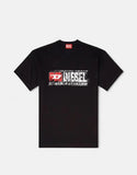 Diesel Mens T-Norm-T6 Regular T-Shirt In Black