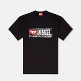 Diesel Mens T-Norm-T6 Regular T-Shirt In Black